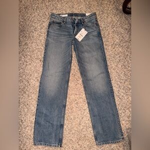 “TRF Low Rise Straight Cut Jeans” Zara Women's Jeans